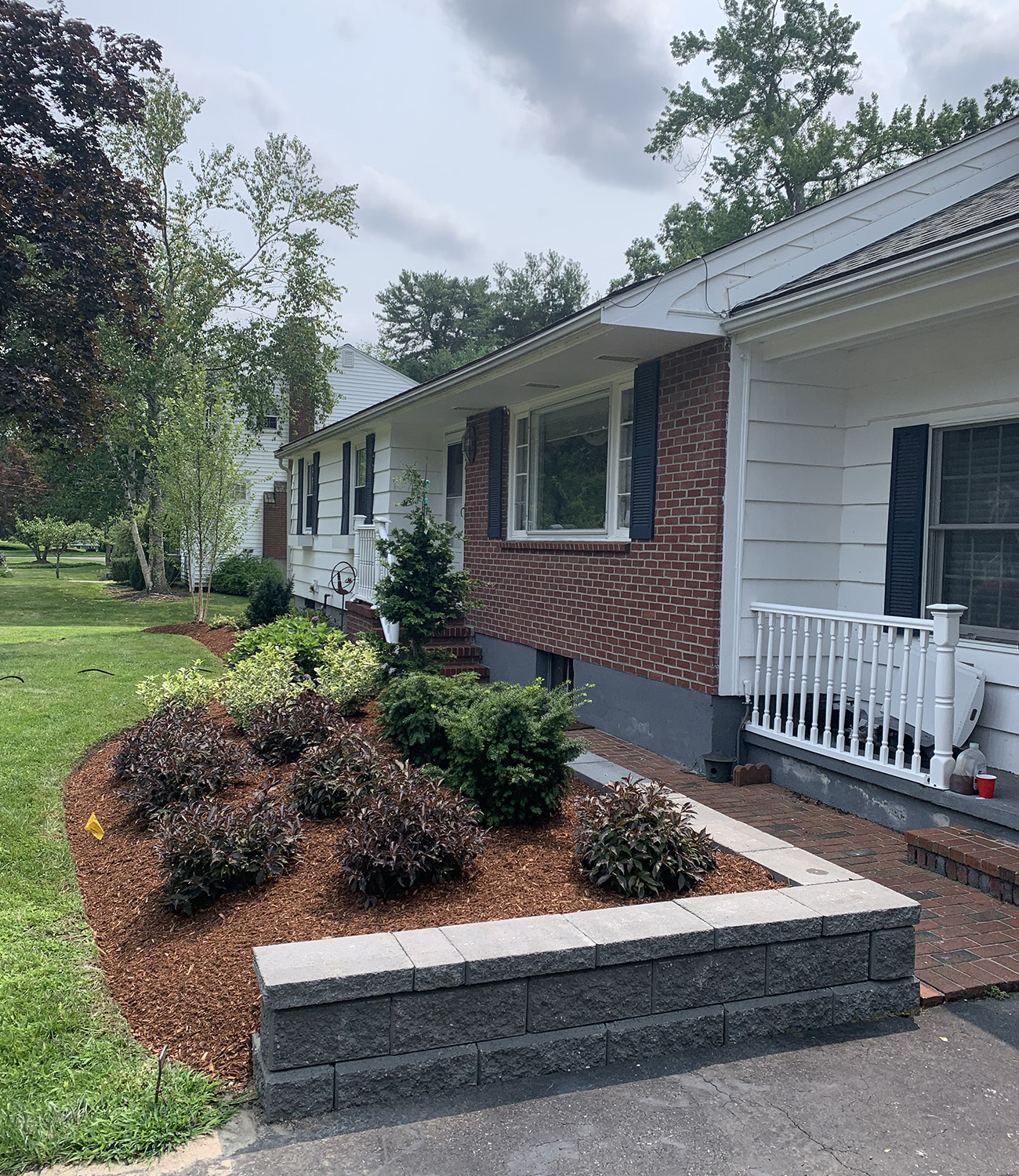 Landscape Construction Retaining Wall