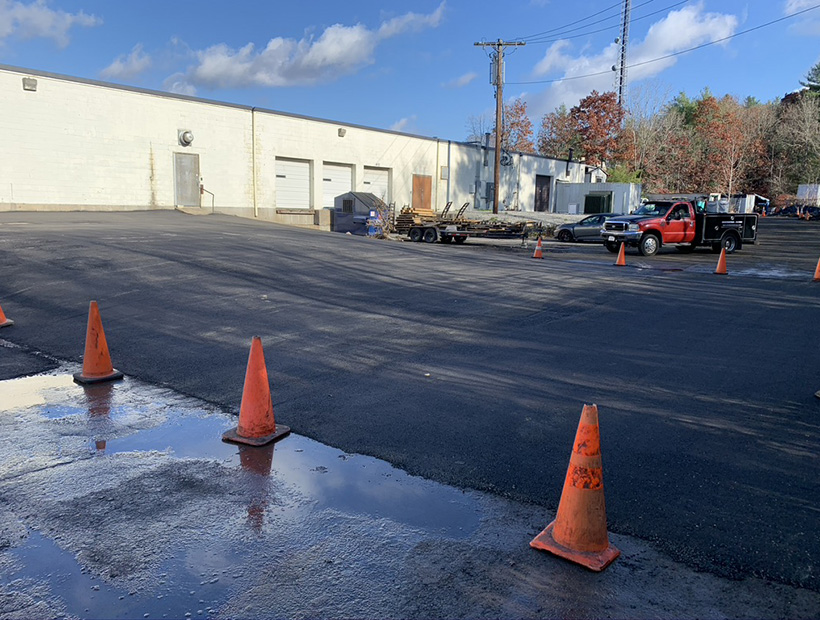 New Commercial Parking Lot Ramp